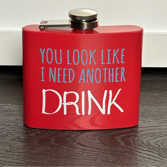 Other - Red Party Flask. Never used.